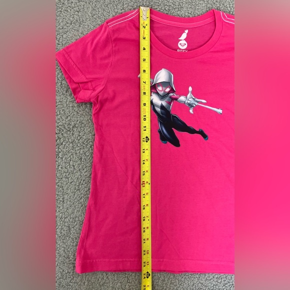 Spider Gwen | Gwen Stacy The Amazing Spider-Man Woman’s Pink Tee Size Medium - Picture 3 of 5